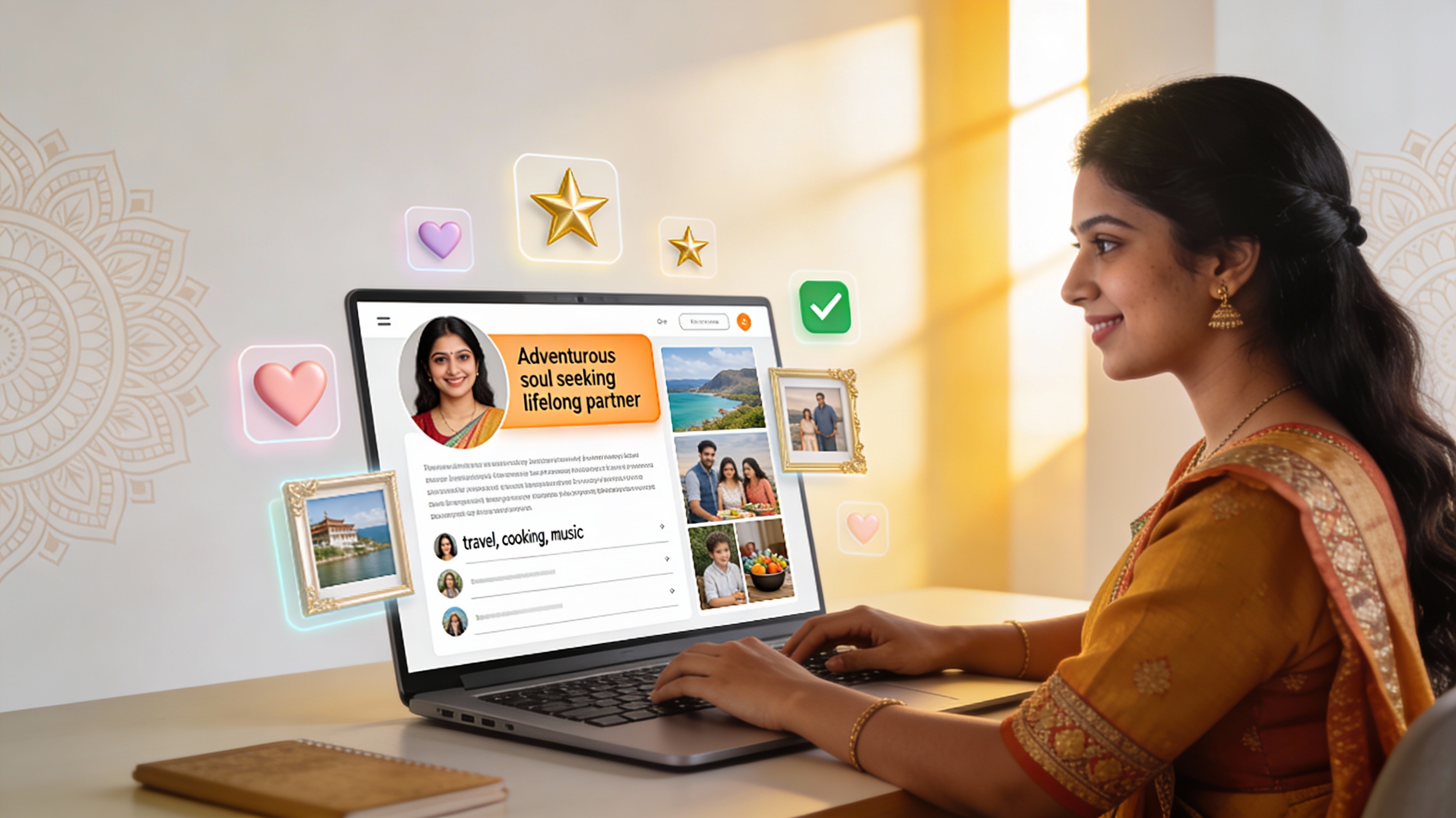 How to Impress a Potential Match with a Good Bio and Photos (अच्छे बायो और फ़ोटोज़ से अपने मैच को कैसे इंप्रेस करें)